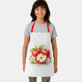 Vintage Red Apple Kitchen Apron Schürze (Insitu)