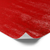 Vintage Red Keep Calm und Carry On Poster (Ecke)