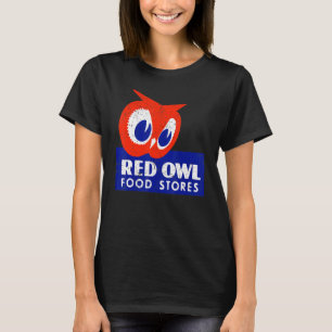 Vintage Red Owl Lebensmittel Nicht mehr existieren T-Shirt