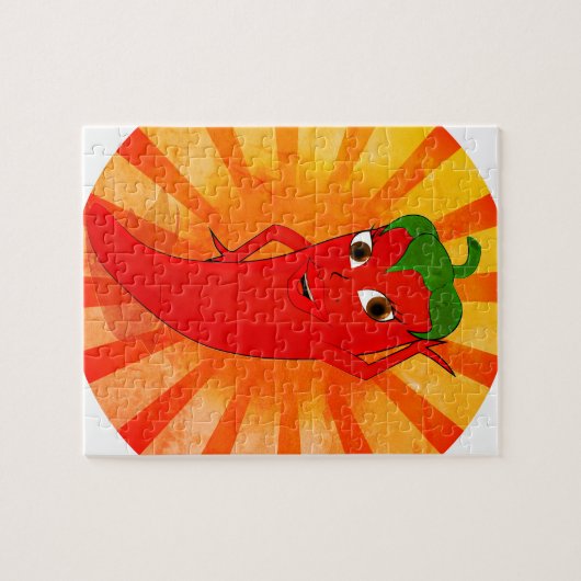Vintage Red Pepper Superstar Puzzle (Horizontal)