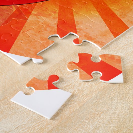 Vintage Red Pepper Superstar Puzzle (Seite)