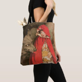 Vintage Red Riding Hood und Big Bad Wolf Tasche (Von Nahem)