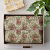 Vintage Red Strawberries Seidenpapier (Geschenk)