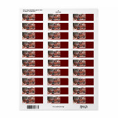 Vintage Red Truck American Flag (Vorne)