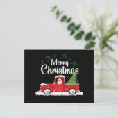 Vintage Red Truck Christmas Tree Essential (Stehend Vorderseite)