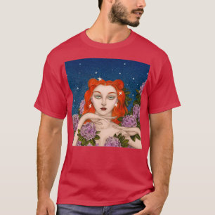 Vintage Redhead Starnacht T-Shirt