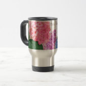 Vintage Redoute-Blume Reisebecher (Vorderseite Links)