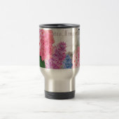 Vintage Redoute-Blume Reisebecher (Mittel)
