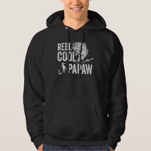 Vintage Reel Cool Papaw Fishing Father’s Day Hoodie