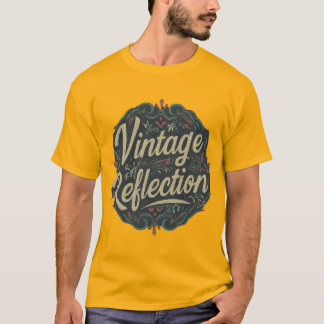 Vintage Reflection Design T-Shirt