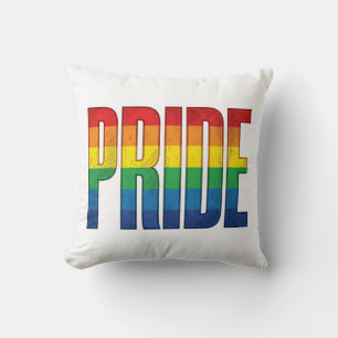 Vintage-Regenbogen-Stolz-Typografie-Shirt-Design_1 Kissen