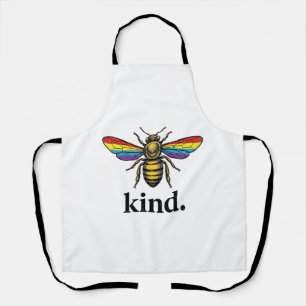 Vintage Regenbogenflügel-Shirt-Design von Kind Bee Schürze
