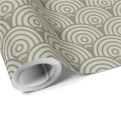 Vintage Regenbogenforelle Fischen Geschenkpapier (Rolleneckpunkt)