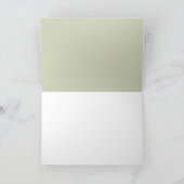 Vintage Regenbogenforelle Fischen Karte (Innenseite)