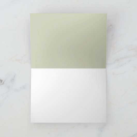 Vintage Regenbogenforelle Fischen Karte (Innenseite)