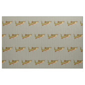 Vintage Regenbogenforelle Fischen Stoff (Fat Quarter (45,7 x 55,9 cm))