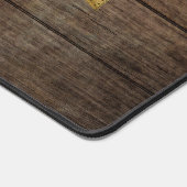 Vintage Regenbogenforelle Schreibtischunterlage (Ecke)