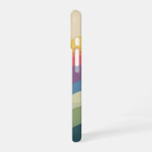 Vintage Regenbogenhügel iPhone 16 Hülle (Linke Seite)