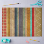 Vintage Regenbogenlinien Seidenpapier (Basteln)