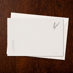 Vintage-Regency-Briefwechsel Briefpapier