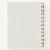 Vintage Regency Inspired epistolary Journal  Notizblock (Rückseite)