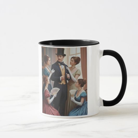 Vintage regency party tasse (Rechts)