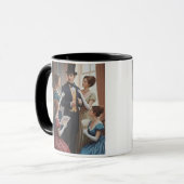 Vintage regency party tasse (Vorderseite Links)