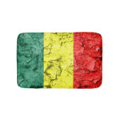 Vintage-Reggae-Flagge Badematte (Vorderseite)