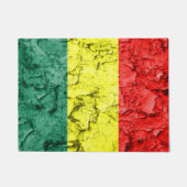 Vintage-Reggae-Flagge Fußmatte (Vorderseite)