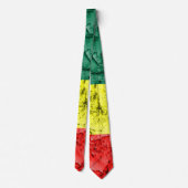 Vintage-Reggae-Flagge Krawatte (Rückseite)