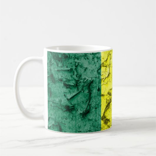 Vintage Reggaeflagge Kaffeetasse (Links)
