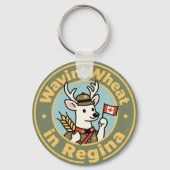 Vintage Regina SK Brown Uniform Schlüsselanhänger (Rückseite)