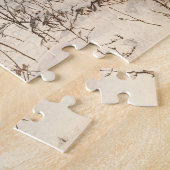 Vintage Reh Szenerie Rustikal Puzzle (Seite)