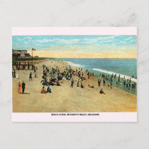 Vintage Rehoboth Beach Delaware Postkarte