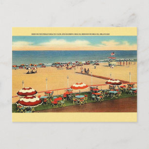 Vintage Rehoboth Indian Beach Club Postkarte