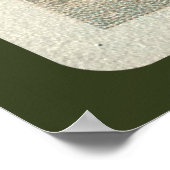 Vintage Reinderausdruck Poster (Ecke)