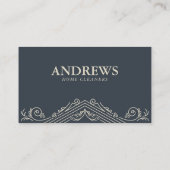 Vintage Reinigungsmaid von Lady House Visitenkarte (Rückseite)