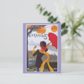 Vintage Reise-Anzeige 1910 Postkarte (Stehend Vorderseite)