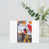 Vintage Reise-Anzeige 1910 Postkarte (Stehend Vorderseite)