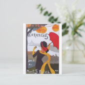 Vintage Reise-Anzeige 1910 Postkarte (Stehend Vorderseite)