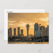 Vintage Reise Astana Kasachstan der Hazrat Sultan Postkarte (Vorne/Hinten)