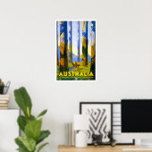 Vintage Reise, Australien Poster (Heimbüro)