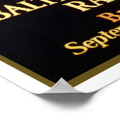 Vintage Reise, Baltimore und Ohio Poster (Ecke)