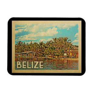 Vintage Reise Belizes Magnet