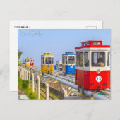 Vintage Reise Busan Südkorea Urlaub Retro Postkarte (Vorne/Hinten)