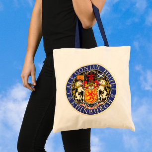 Vintage Reise Caledonian Hotel Edinburgh Schottlan Tragetasche