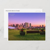 Vintage Reise Calgary Alberta Kanada Postkarte (Vorne/Hinten)