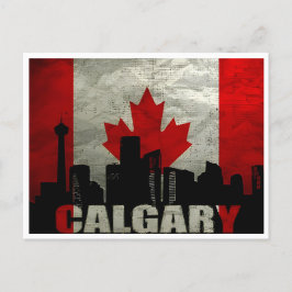 Vintage Reise Calgary Alberta Kanada Postkarte