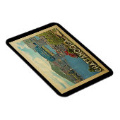 Vintage Reise Chattanoogas Tennessee Magnet (Rechte Seite)