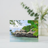 Vintage Reise Davao City Philippinen Urlaub Postkarte (Stehend Vorderseite)